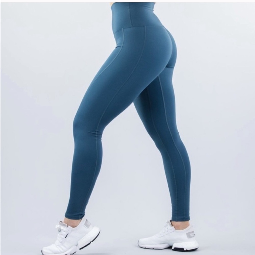 Trinity Blue Meridian Leggings Alphalete